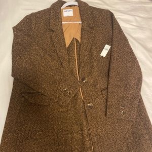 “Oversized” Brown Blazer